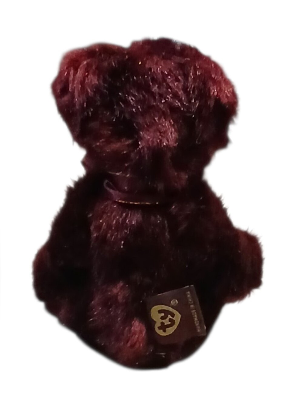 Ty Plush Beargundy Bear | Retired | 1993 - Picture 3 of 13